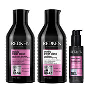 REDKEN Acidic Color Gloss Shampoo, Conditioner & Serum Trio