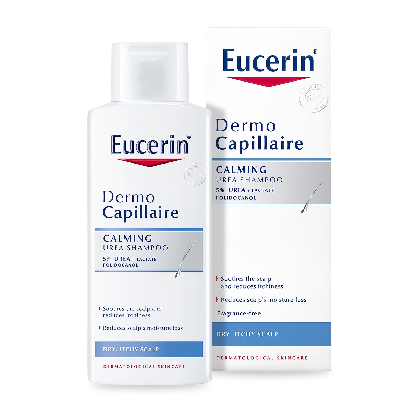 DermoCapillaire Calming Urea Shampoo 250ml