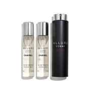 CHANEL ALLURE HOMME SPORT  Eau De Toilette Refillable Travel Spray 3 x 20ml