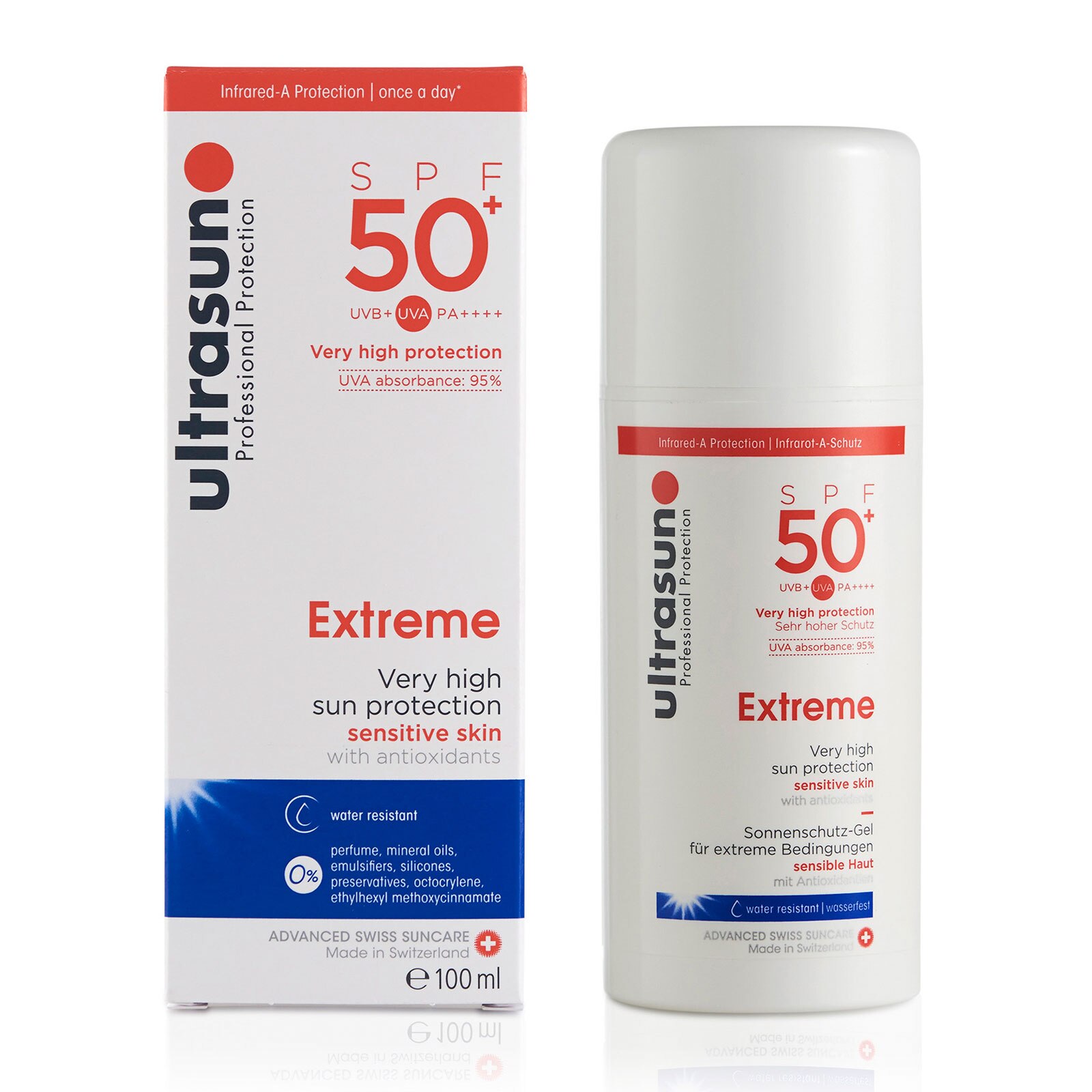 Ultrasun Ultra Sensitive Very High Spf50+ Extreme Formula 100Ml