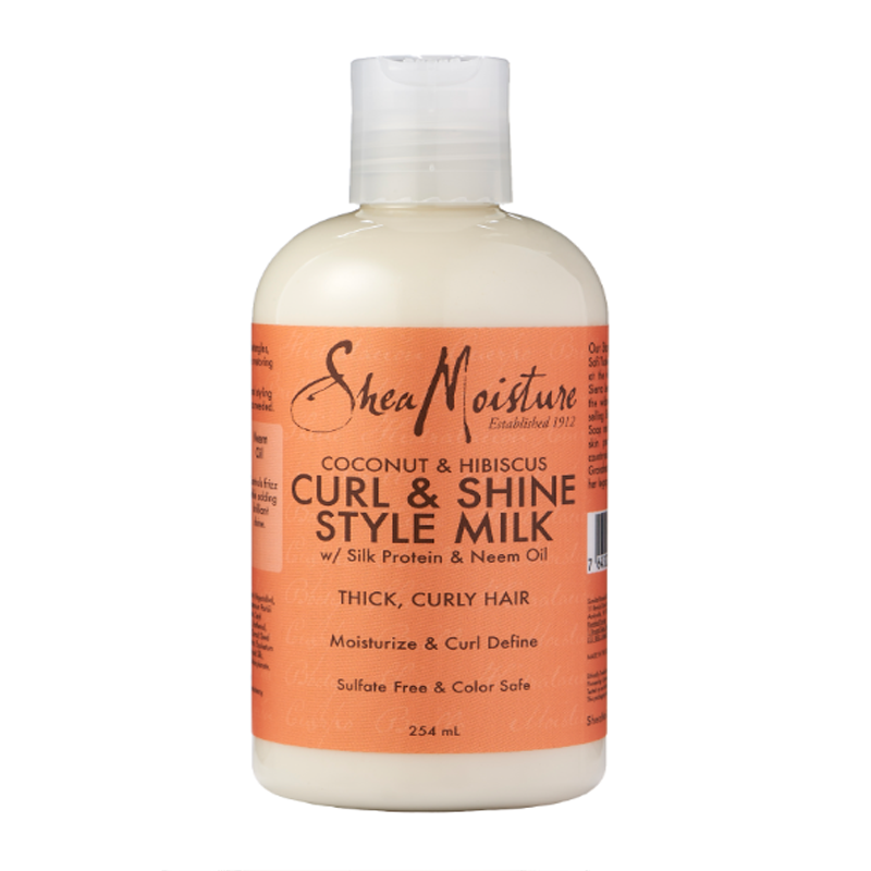 Shea Moisture Coconut & Hibiscus Curl & Style Milk 254Ml