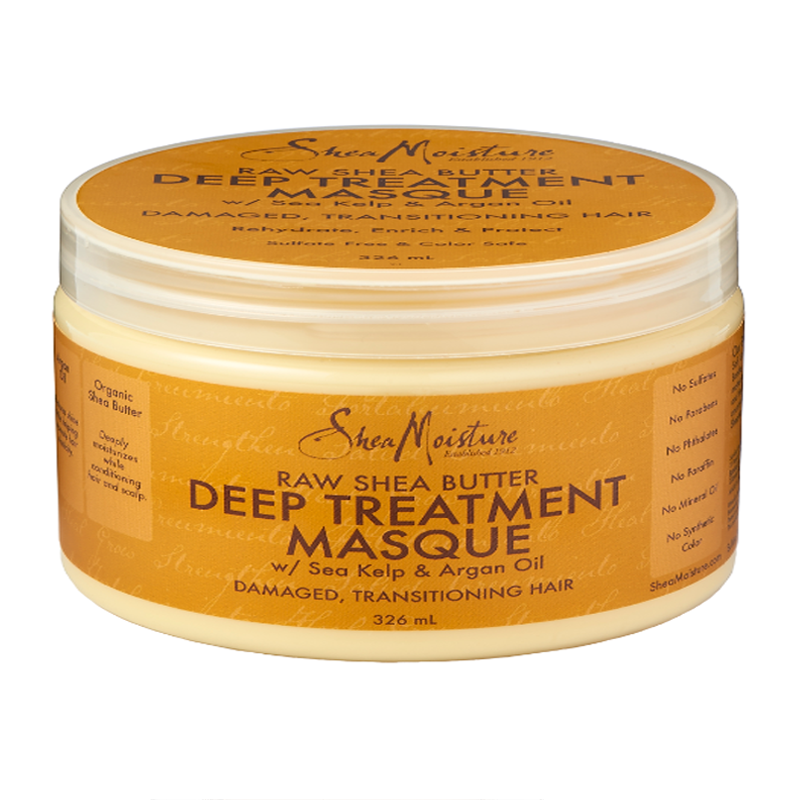 Shea Moisture Raw Shea Butter Deep Treatment Masque, 326 Ml - Image 3