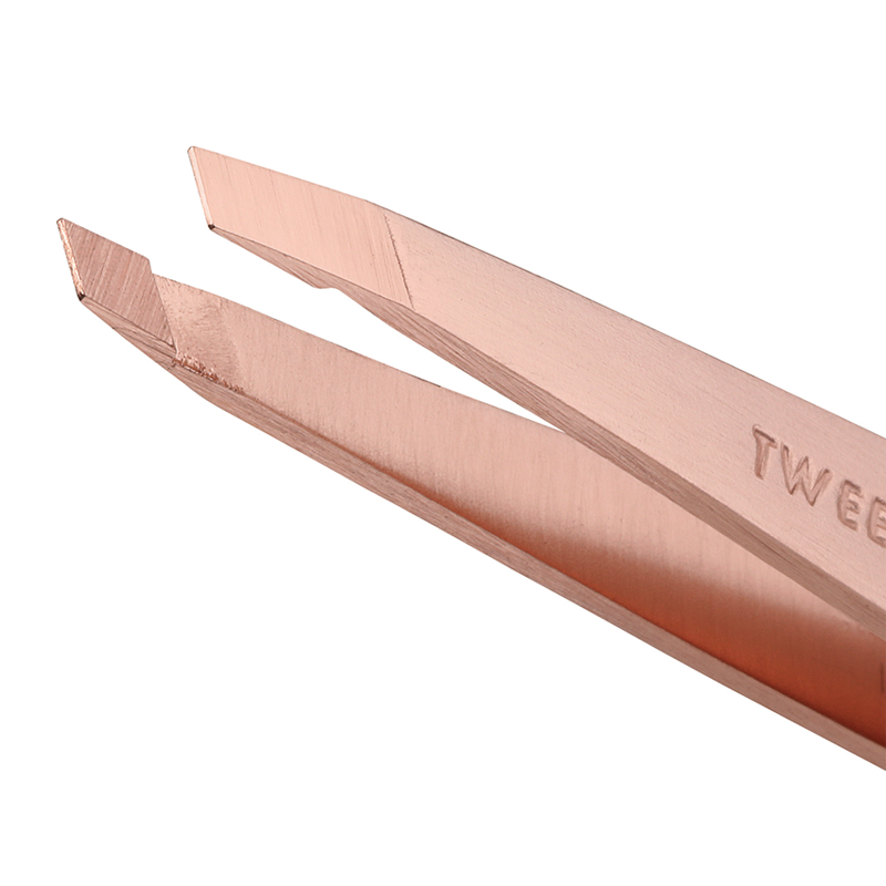 Tweezerman Rose Gold Slant Tweezer