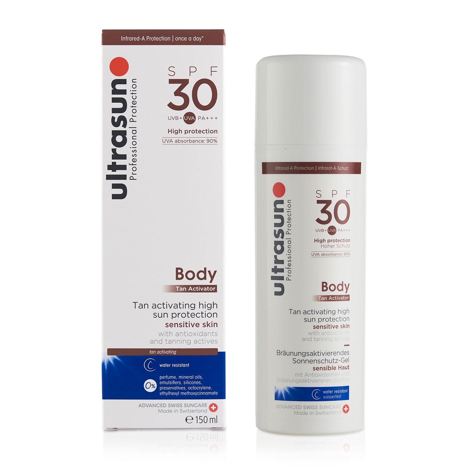 Ultrasun Tan Activator For Body Spf30 150Ml