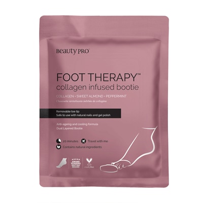 FOOT Therapy Moisturising Booties with Removable Toe Tip
