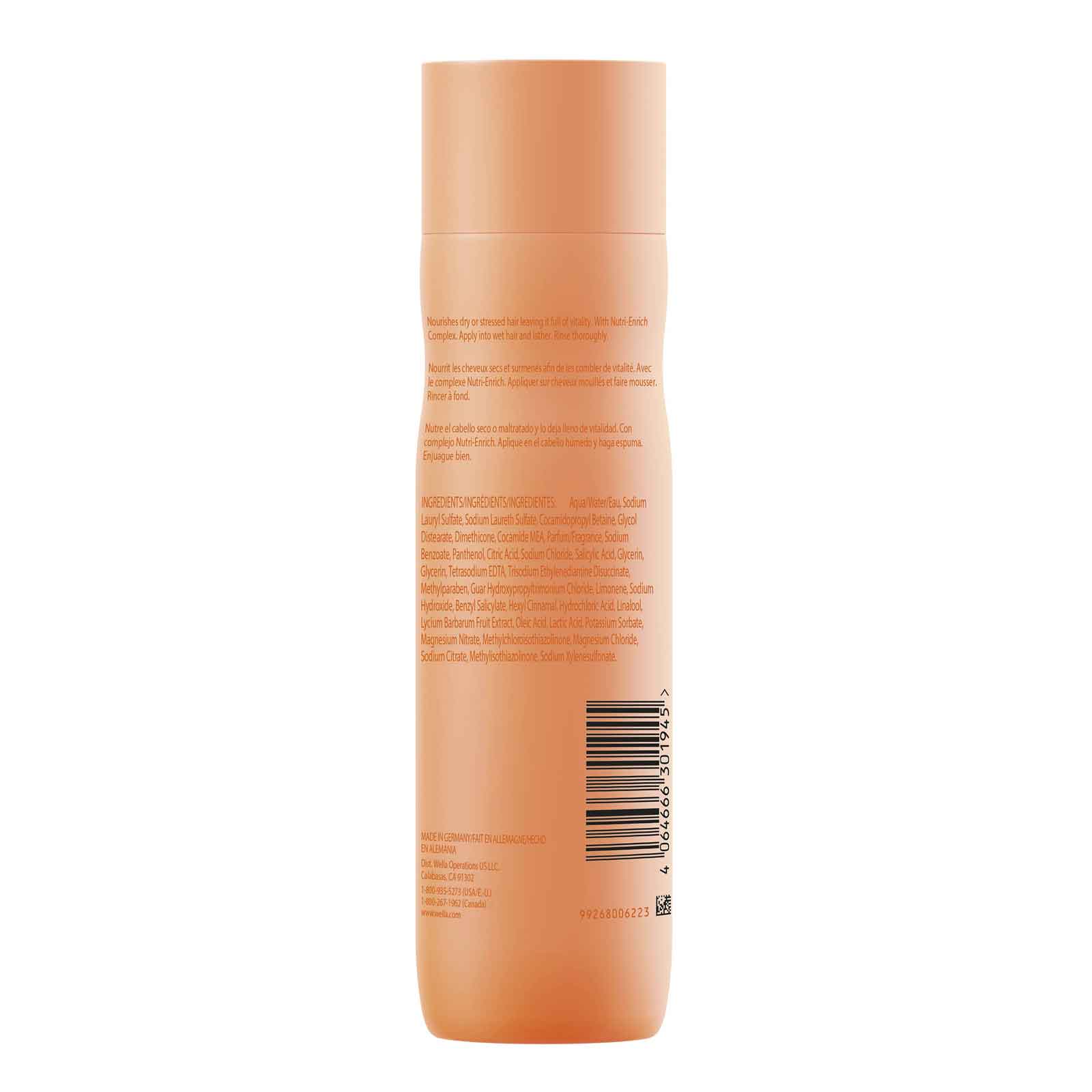 Wella Professionals Invigo Nutri-Enrich Deep Nourishing Shampoo 250Ml
