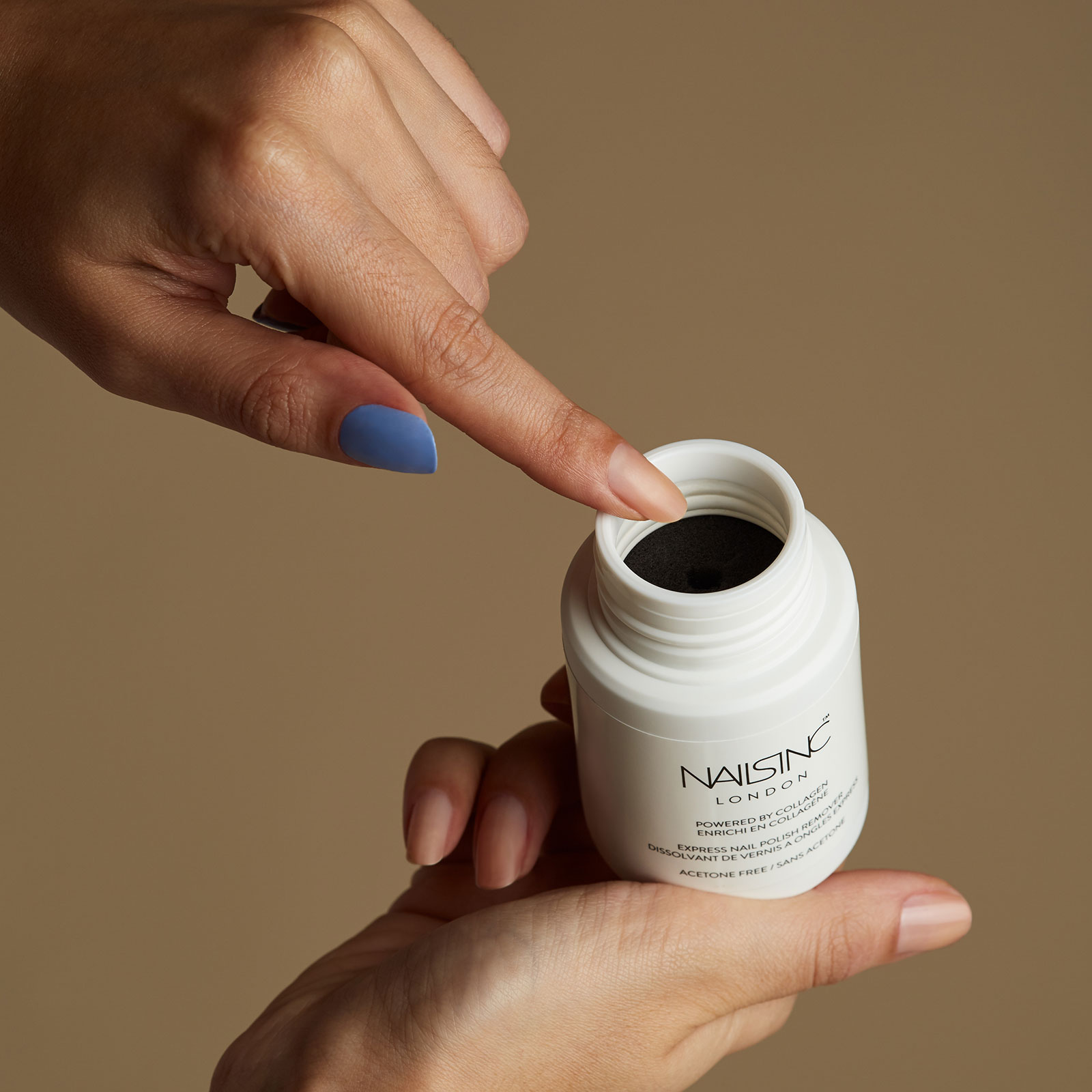 Nails.Inc Collagen Express Nail Polish Remover Pot 60Ml