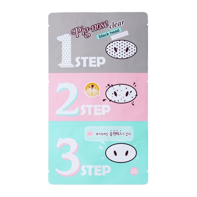 Pig Nose Clear Black Head 3-Step Kit (Honey Gold)