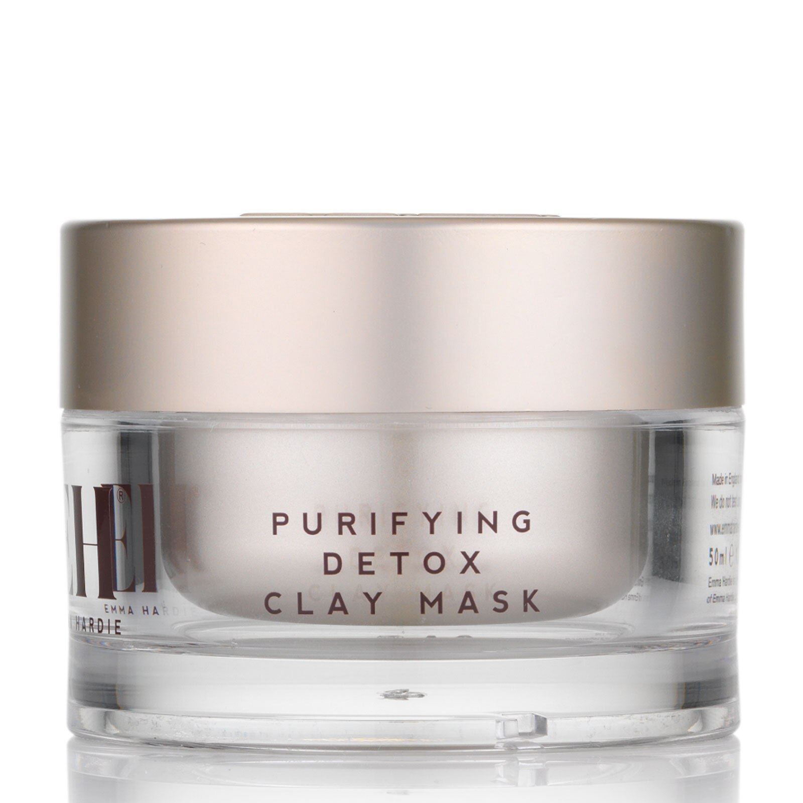 Emma Hardie Purifying Pink Clay Detox Mask With Dual-Action Cleansing Cloth 50Ml